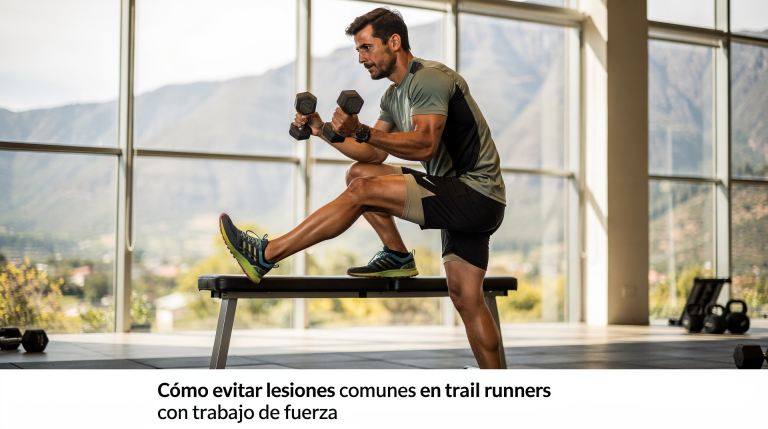 Cómo evitar lesiones comunes en trail runners con trabajo de fuerza