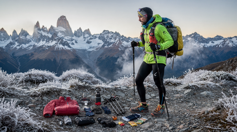 Material imprescindible para carreras de ultra trail en clima frío