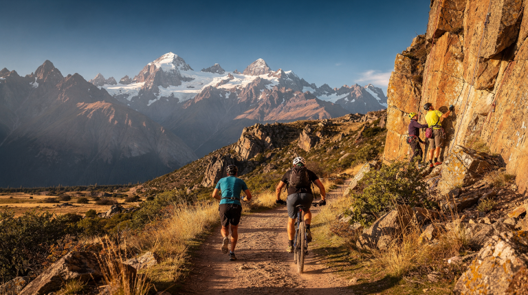 Mejores zonas de Argentina para combinar trail, MTB y escalada en un viaje