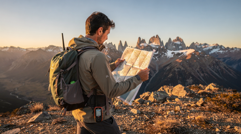 Técnicas básicas de orientación con mapa y GPS en montaña